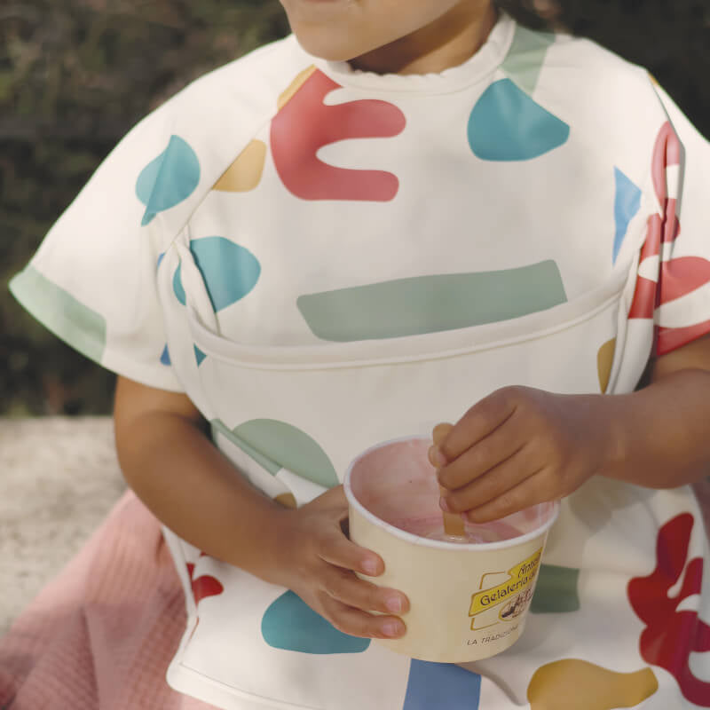 Long Sleeve Bib - Playful