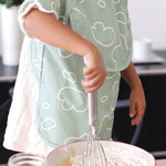 Long Sleeve Bib - Sage green