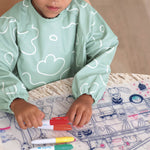 Long Sleeve Bib - Sage green