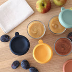 Glass & Silicone Containers 6 Pack - 250ml