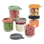 Glass & Silicone Containers 6 Pack - 250ml
