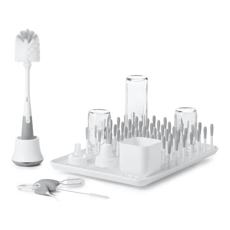 Bottle & Cup Cleaning Set - Grey