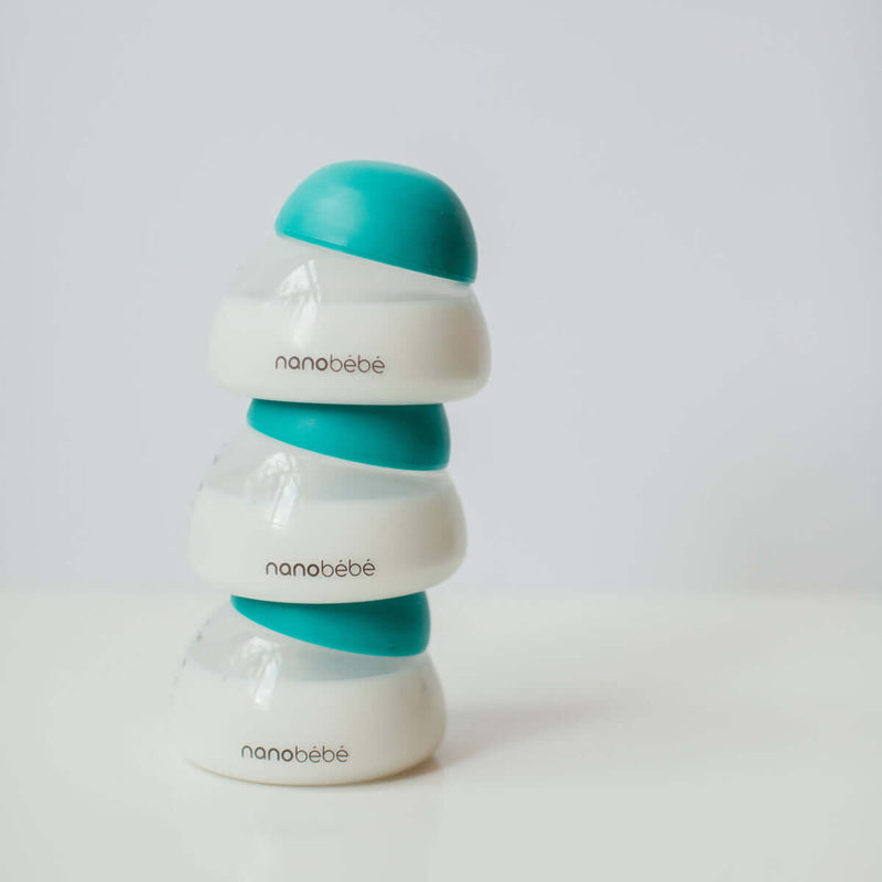 Nanobebe Breastmilk Bottle Gen 2 - Teal