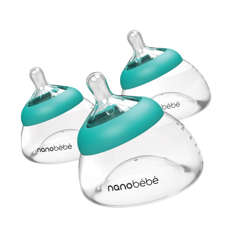 Nanobebe Breastmilk Bottle Gen 2 - Teal