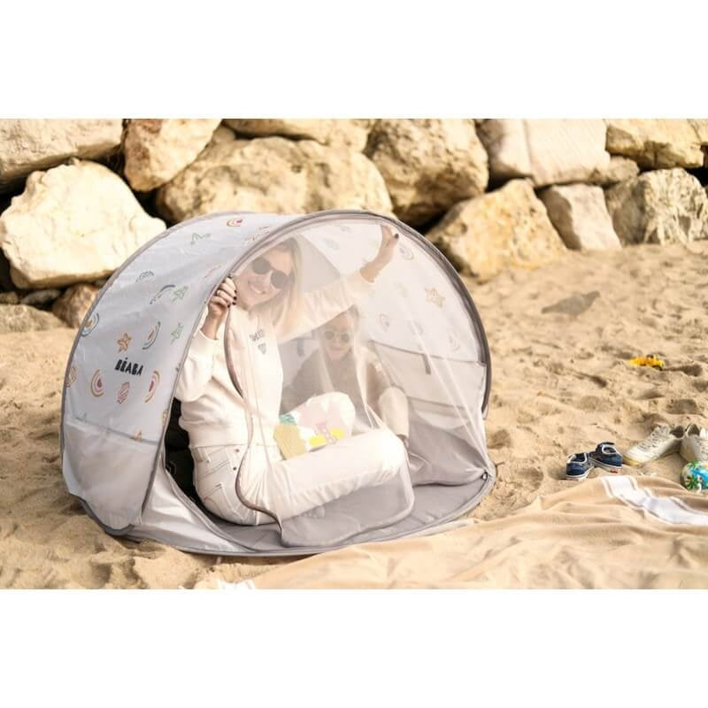 Beaba Breezy Solar Anti UV Tent - Clay