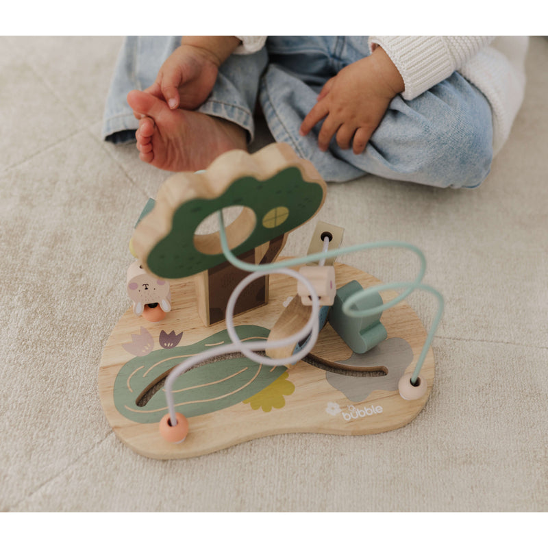Bubble  Wooden Bead Maze