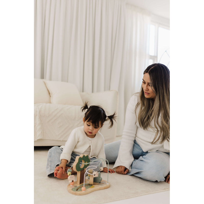 Bubble  Wooden Bead Maze
