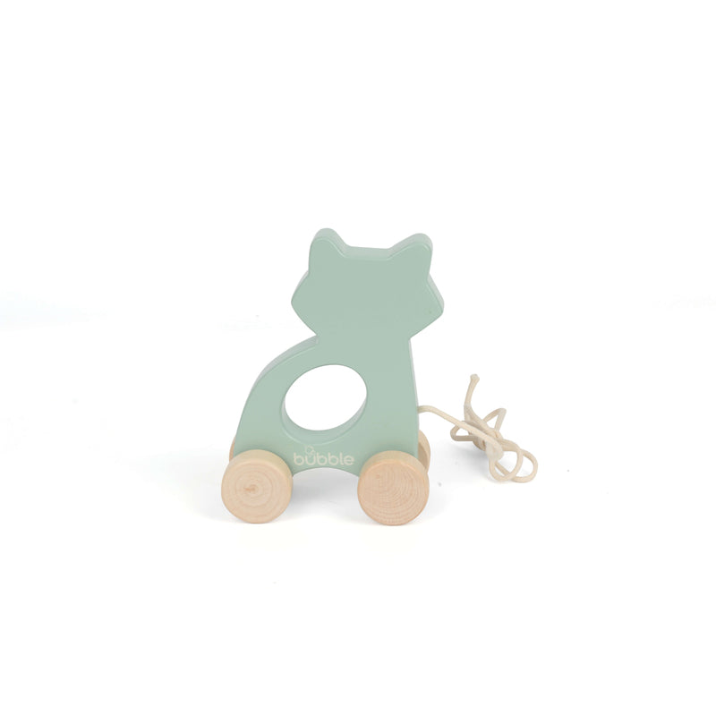 Wooden Raccoon Pull Along Toy