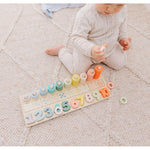 Wooden Numbers & Blocks Counting Set