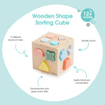 Wooden Shape Sorting Cube