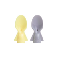 Silicone Food Pouch Soft Spouts - Rose & Sand