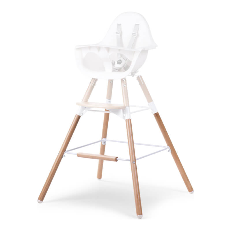 Childhome Evolu Extra Set Long Legs + Footrest - Wood