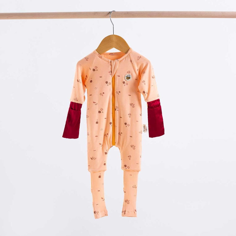 Honey & Stitch Comfort Organic Bamboo Onesies - Fruits