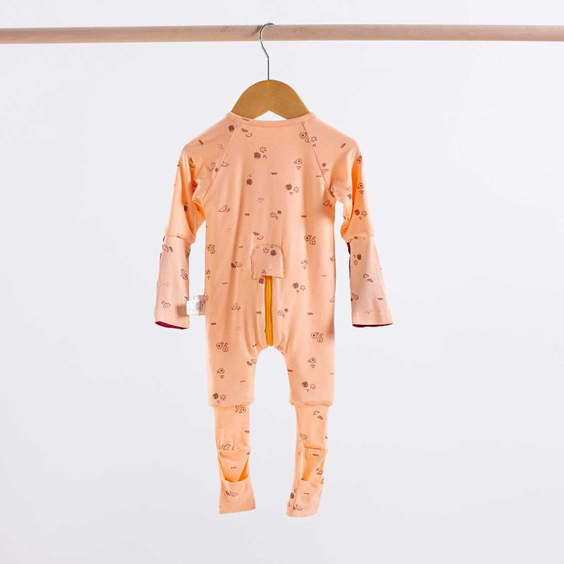 Honey & Stitch Comfort Organic Bamboo Onesies - Fruits