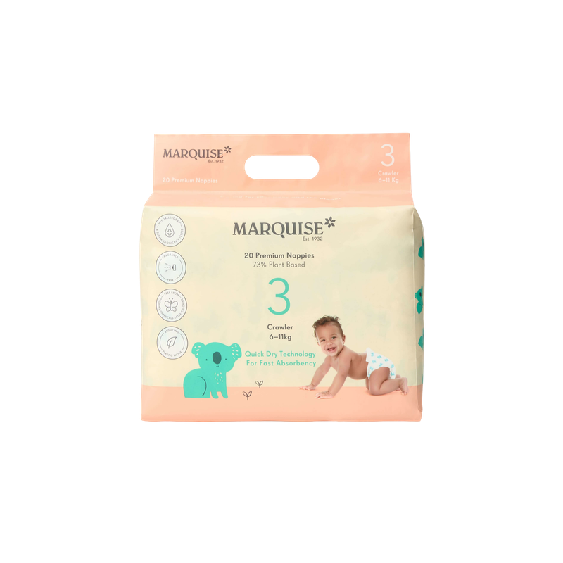 Marquise Crawler Eco Nappies Size 3 (6-11kg)