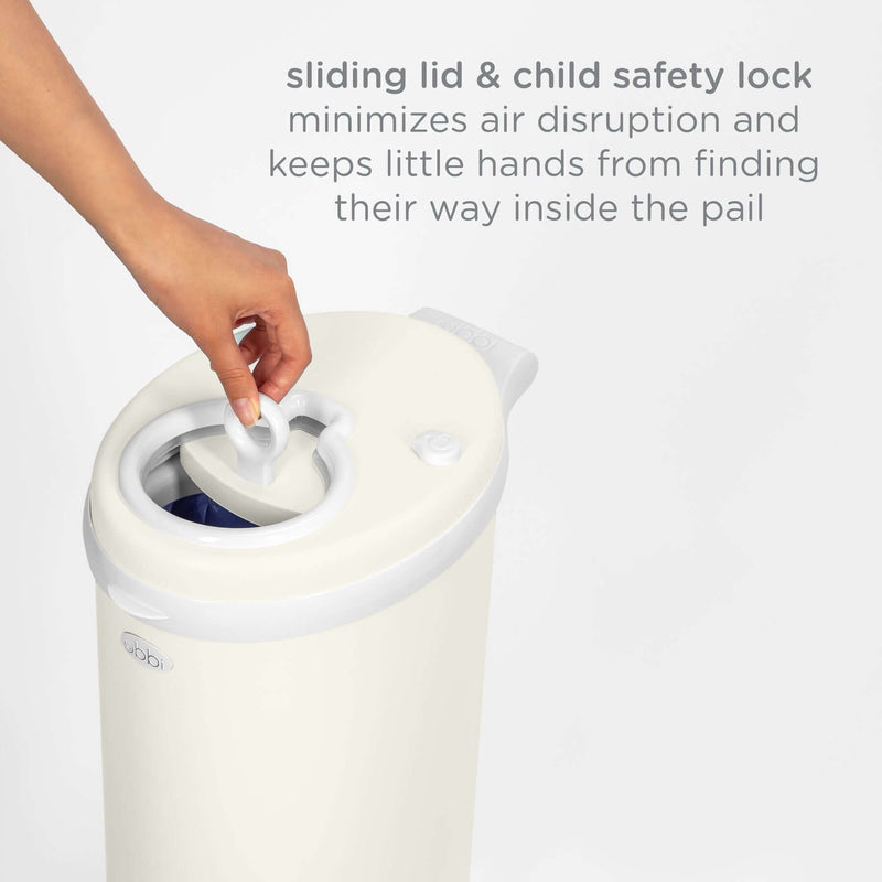 Nappy Pail - Matte Ivory