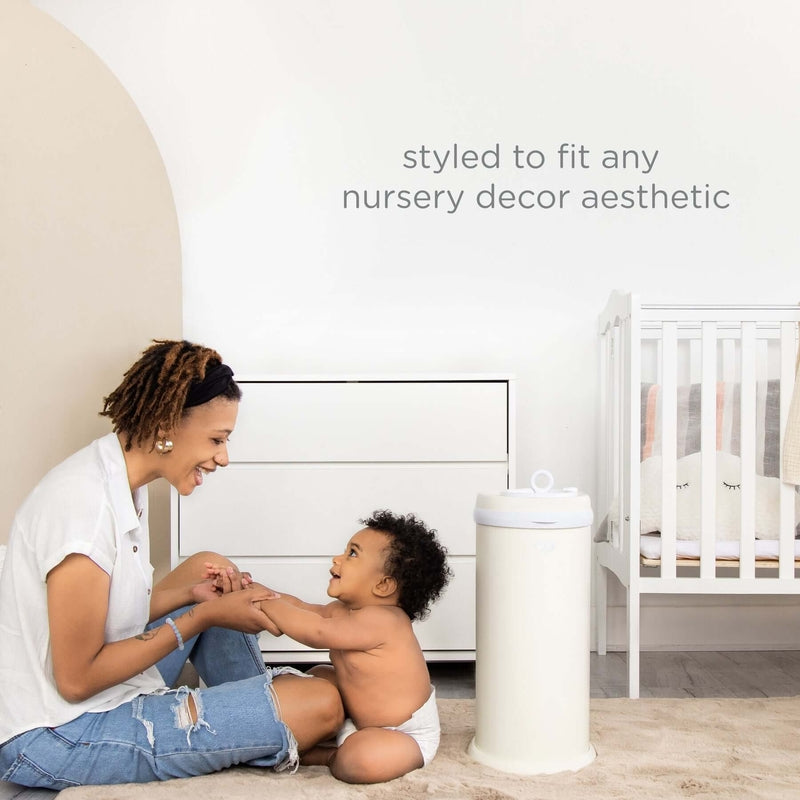 Ubbi Nappy Pail - Matte Ivory