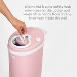 Nappy Bin - Matte Pink