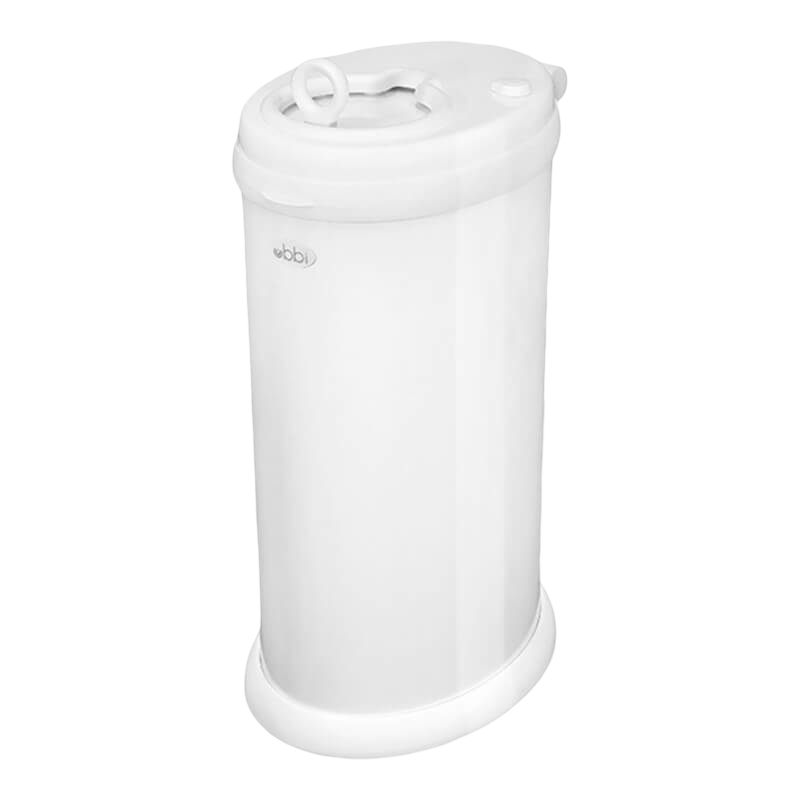 Nappy Bin - Matte White