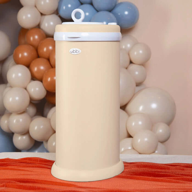 Ubbi Nappy Bin - Oat Milk