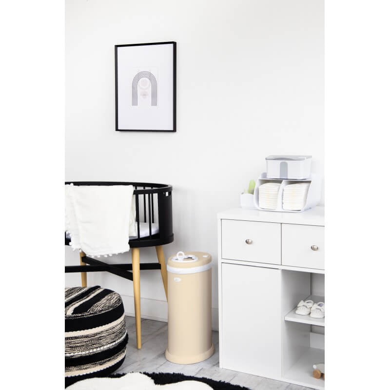 Ubbi Nappy Bin - Oat Milk