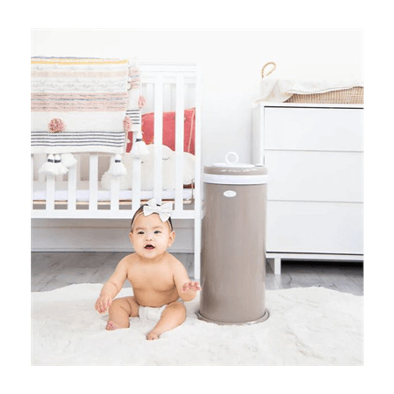 Ubbi Nappy Bin - Taupe