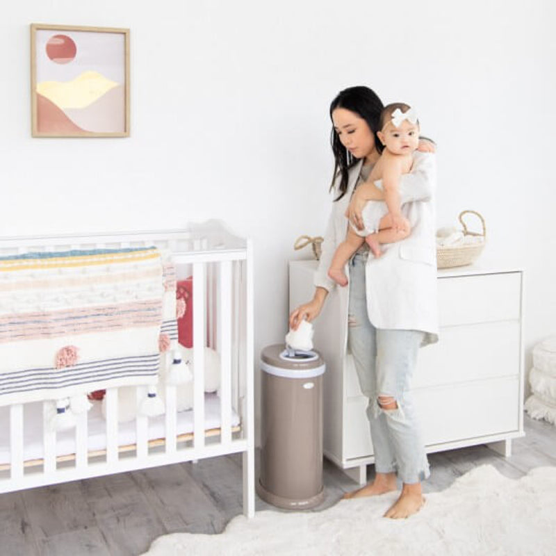 Ubbi Nappy Bin - Taupe