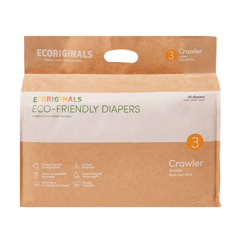Ecoriginals Eco Nappy Size 3 Crawler