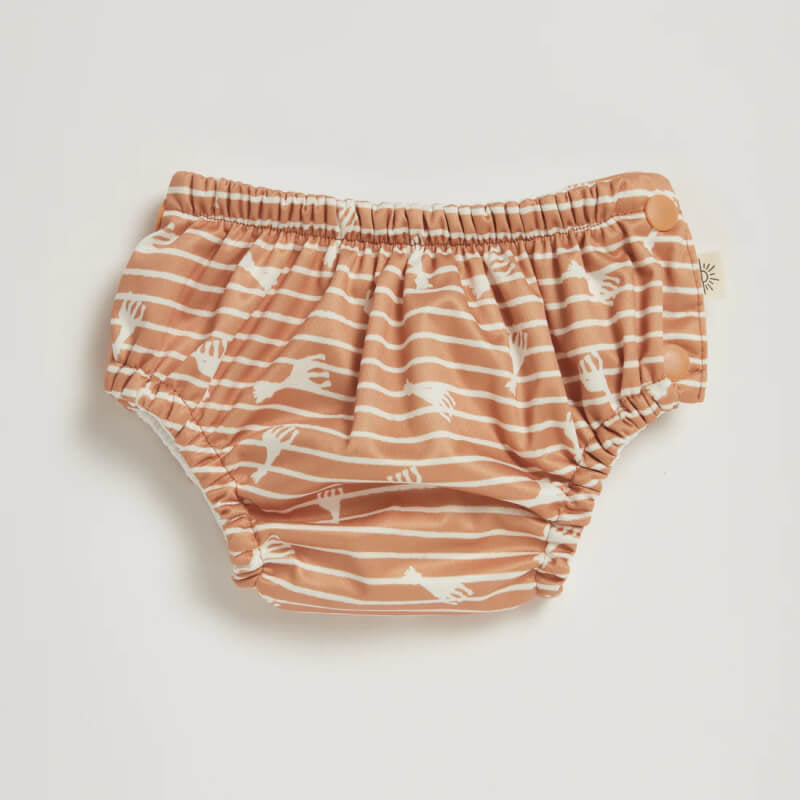 EcoNaps Sophie La Girafe Stripe Swim Nappy