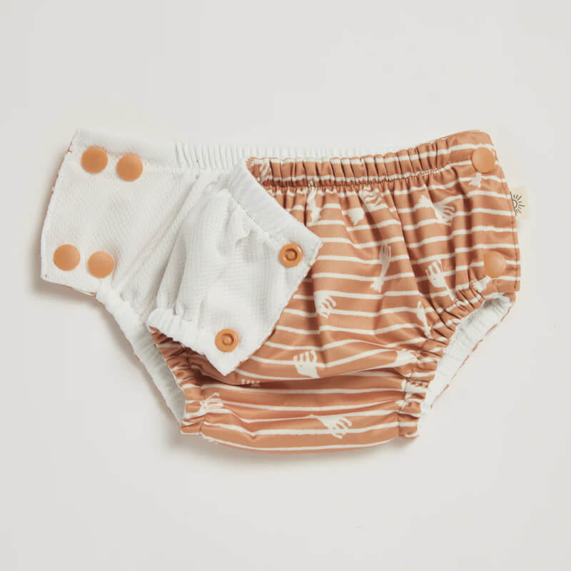 EcoNaps Sophie La Girafe Stripe Swim Nappy
