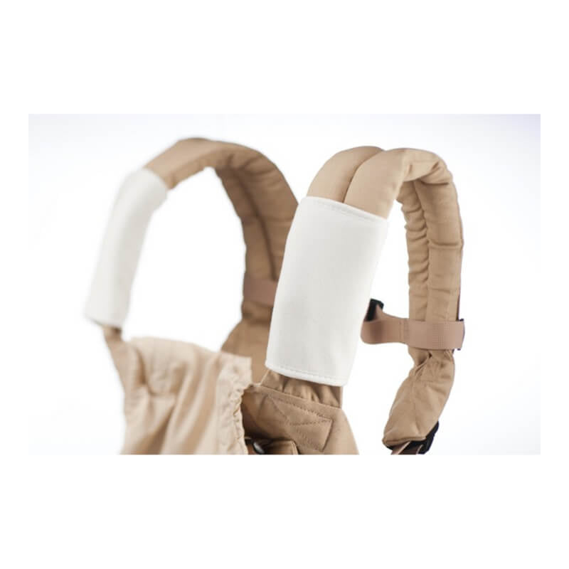 Teething Pads - Cream, 100% Cotton