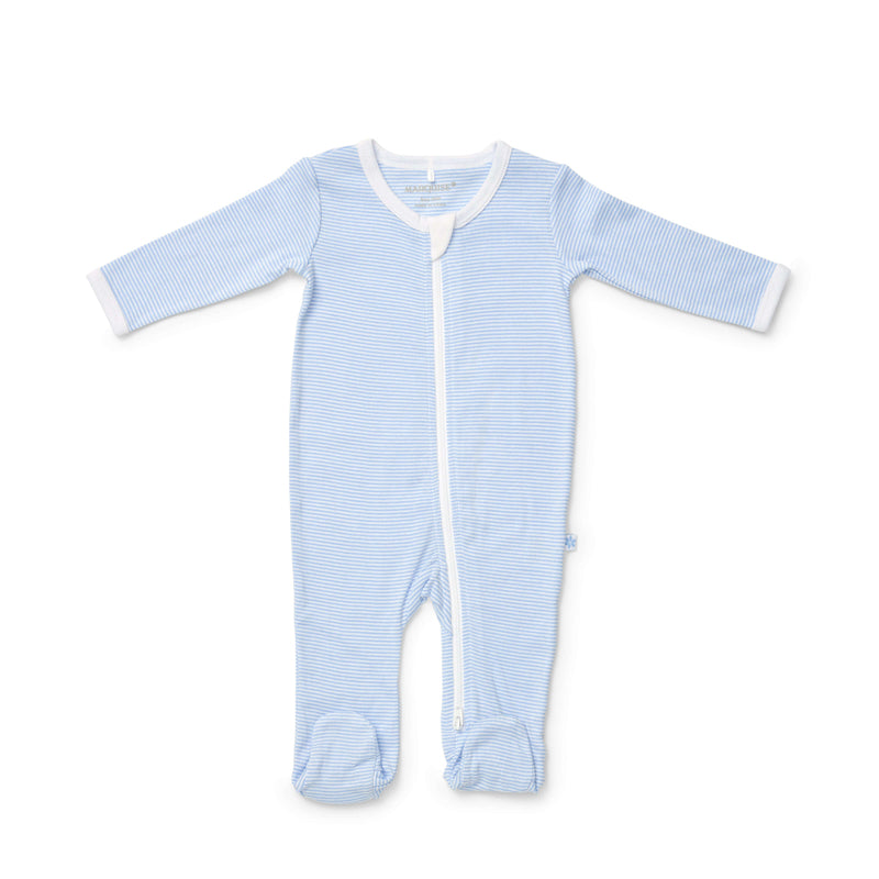 Marquise Everyday Essentials Blue Spot and Stripe Zipsuit 2 Pack