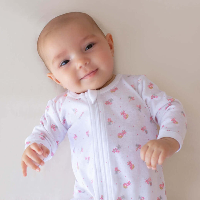 Marquise Everyday Essentials Floral Zipsuit
