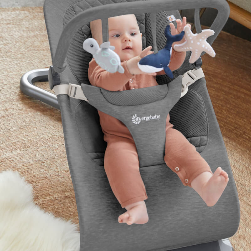 Ergobaby Evolve 3 in 1 Bouncer Toy Bar - Ocean Wonders