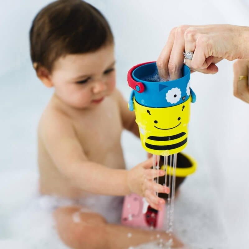 Skip Hop Explore & More - Zoo Stack & Pour Buckets