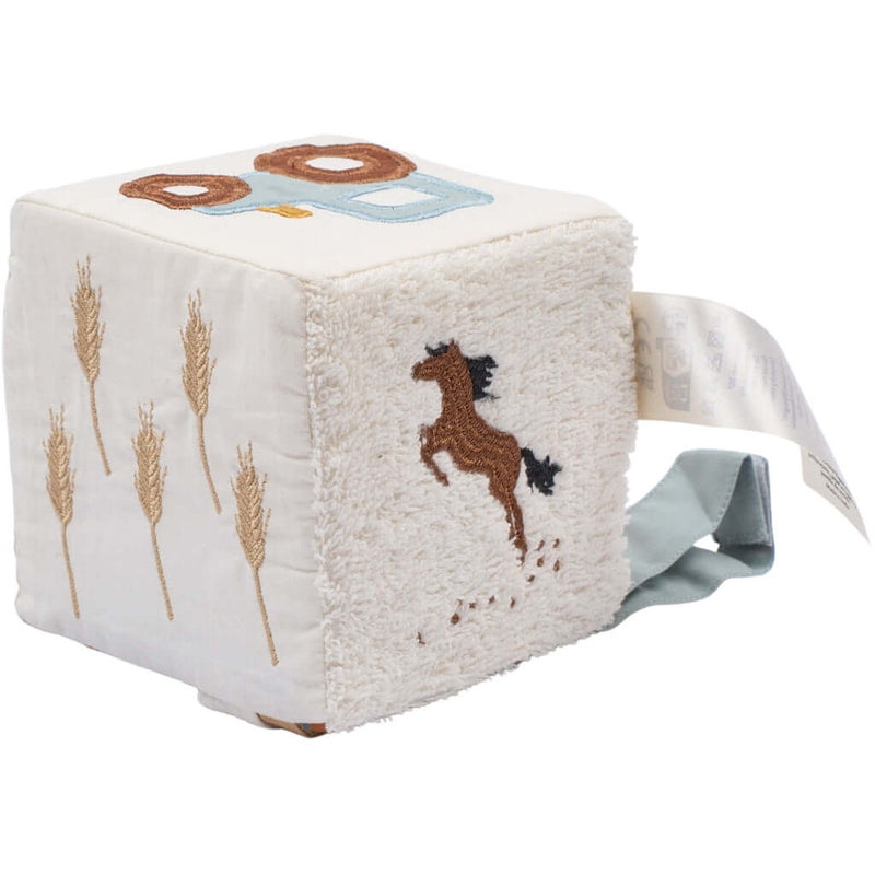 Fabric Cube - My Little Farm