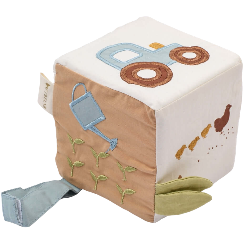 Fabric Cube - My Little Farm