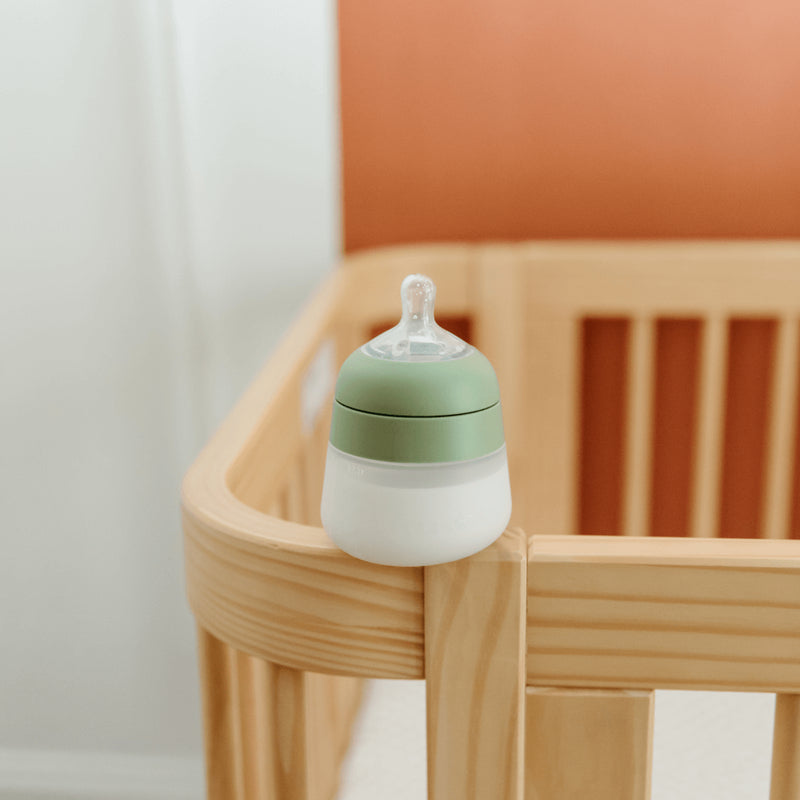 Nanobebe Flexy Feeding Set - Sage