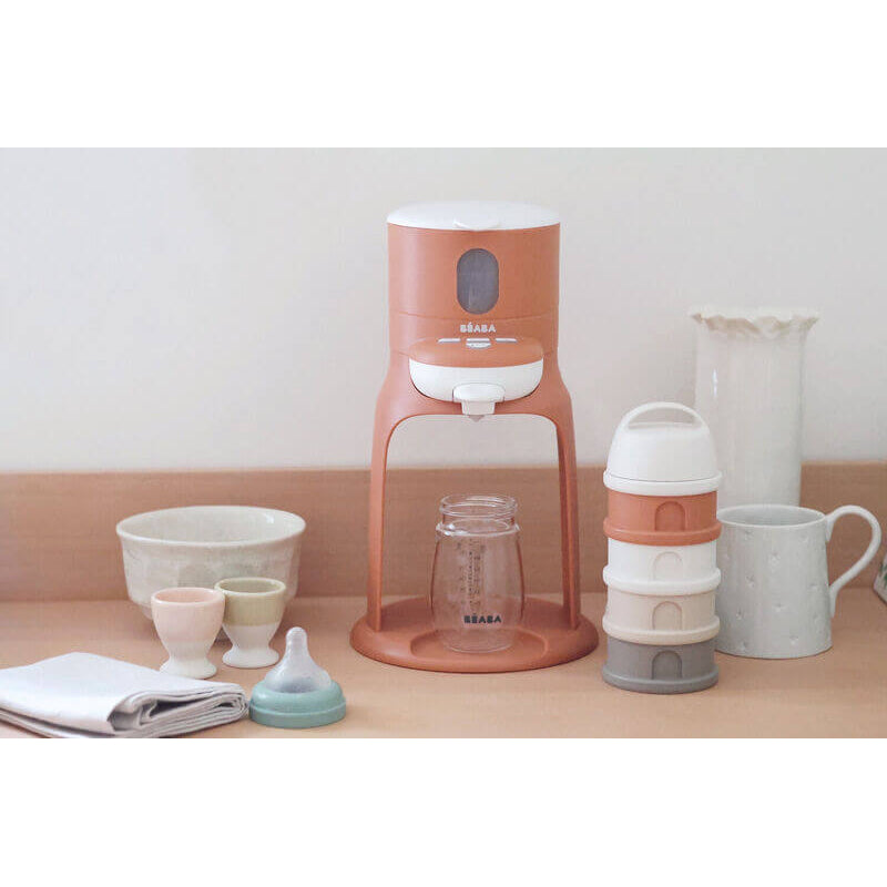 Beaba Formula & Snacks Container - Terracotta