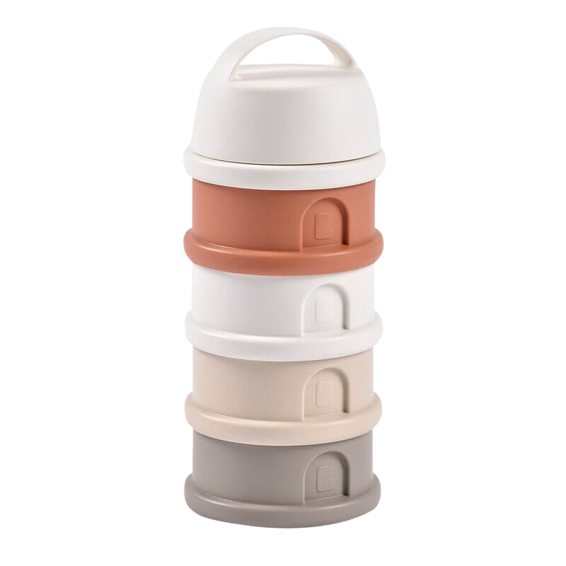 Beaba Formula & Snacks Container - Terracotta