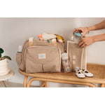 Geneva II Nappy Bag - Eco Clay