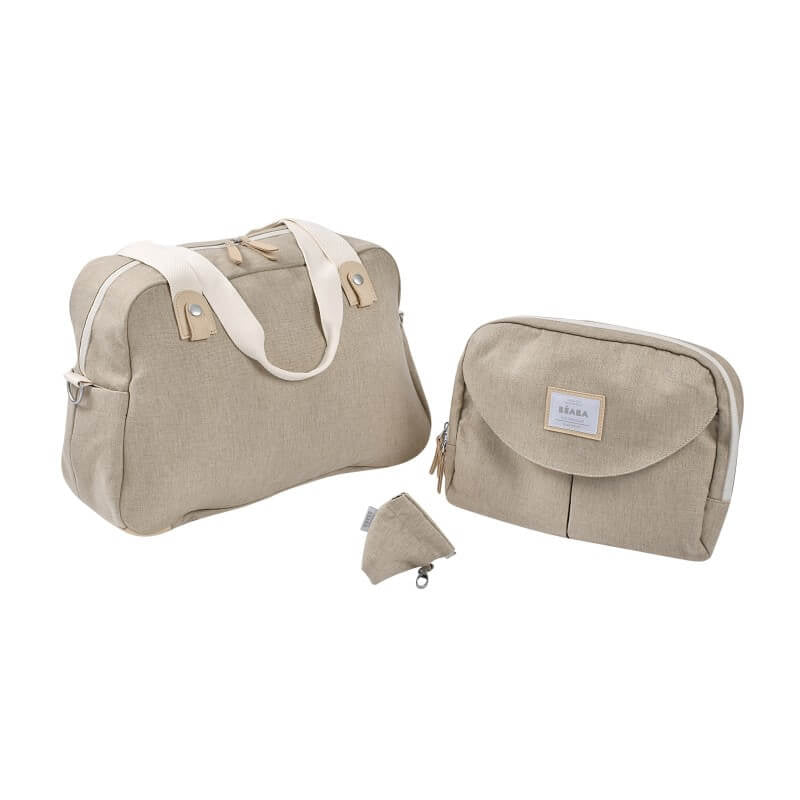 Geneva II Nappy Bag - Eco Clay