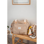 Geneva II Nappy Bag - Eco Clay