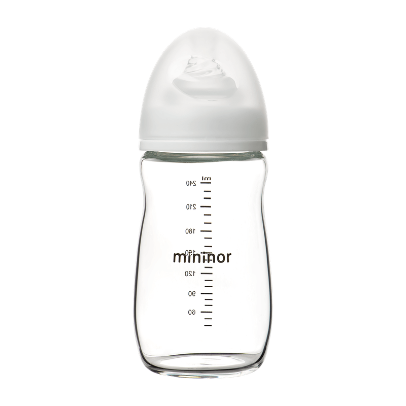 Mininor Glass Baby Bottle