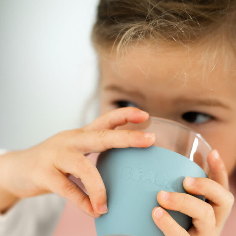 Beaba Glass Meal Set with Suction Pads - Jungle