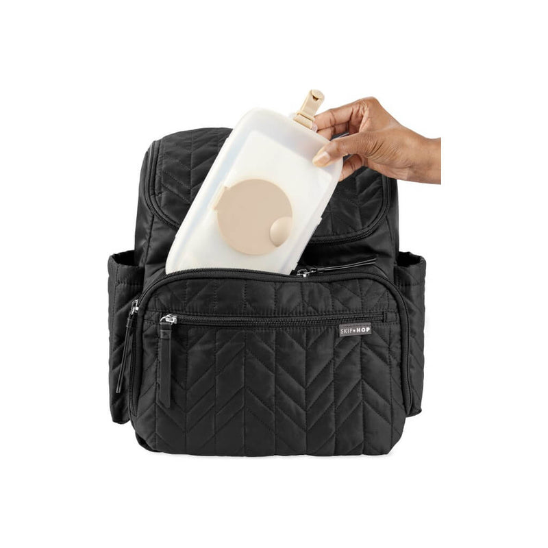 Skip Hop Grab & Go Snug Seal Wipes Case - Oat