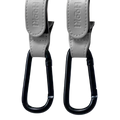 Duo Pram Hook Clip Set - Grey