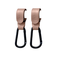 Duo Pram Hook Clip Set - Mauve