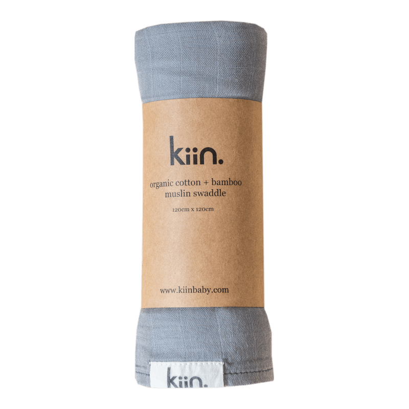 KIIN BABY Organic Swaddle - Cloud