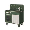 Kitchen - Deep Green